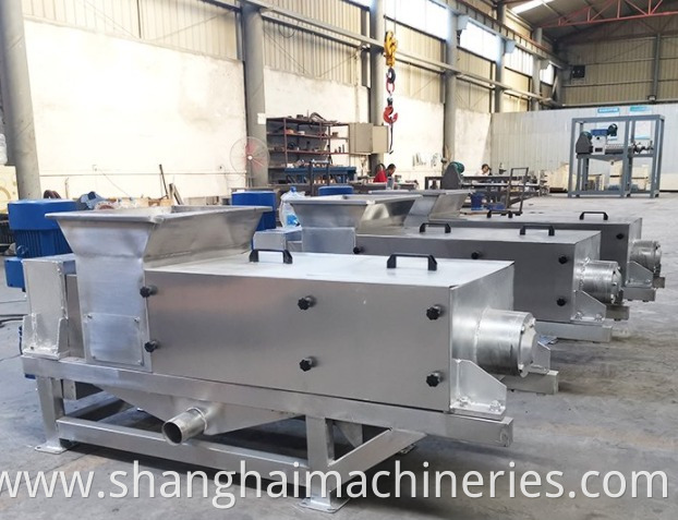 Double Screw Continuous Press Extractor Machine